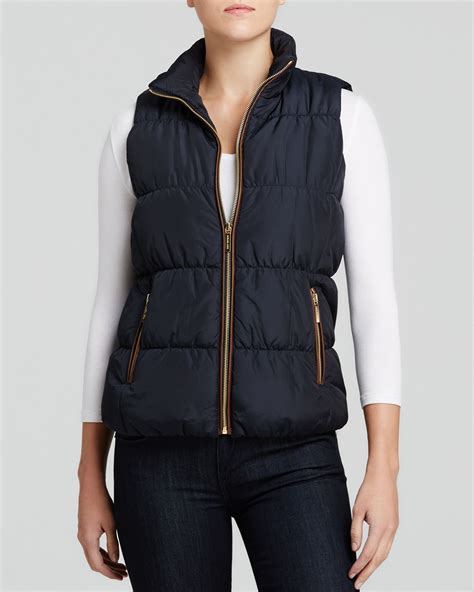 michael kors ladies vest|michael kors quilted puffer vest.